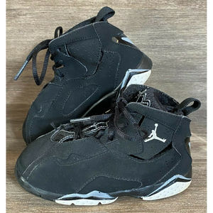 Nike Air Jordan Black High Top Sneaker Shoe Unisex Toddler Size 8C 343797-010